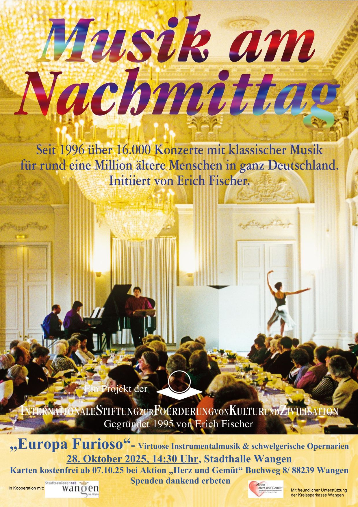Plakat Musik am Nachmittag Plakat Musik am Nachmittag
